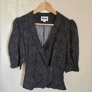 Rouje Louisette Wrap Blouse